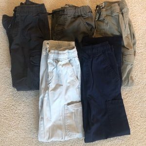 5 pairs boys Cargo Pants size 8